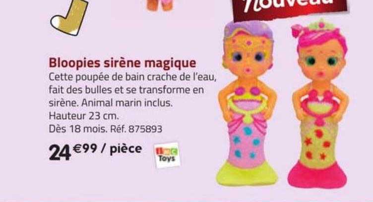 Bloopies Sirène Magique Imc Toys
