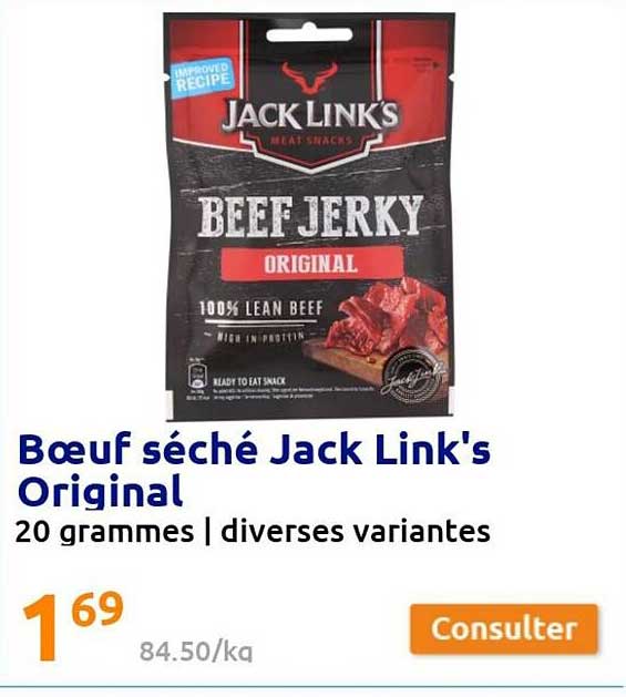 bœuf séché jack link's original