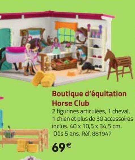 boutique d'équitation horse club