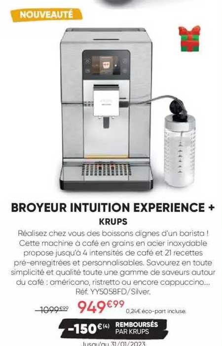 broyeur intuition expérience+ krups