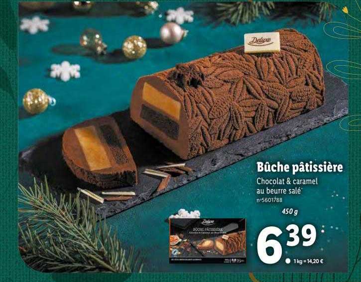 bûche pâtissière