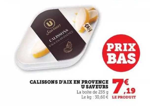 Calissons D'aix En Provence U Saveurs