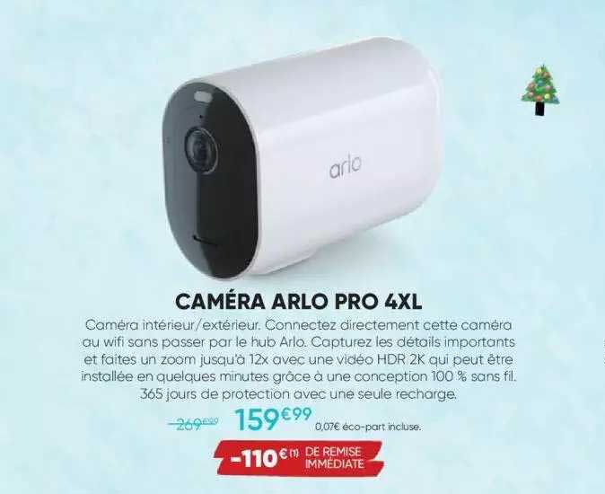 caméra arlo pro 4xl