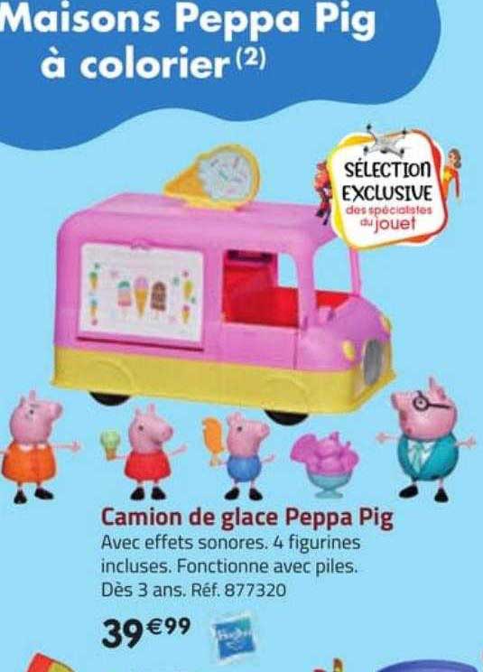 camion de glace peppa pig hasbro