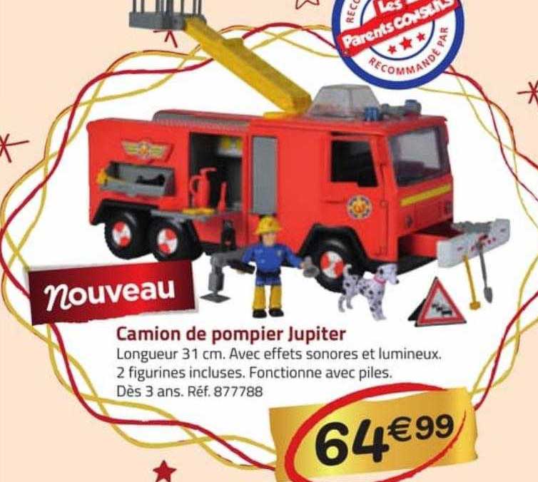 Camion De Pompier Jupiter