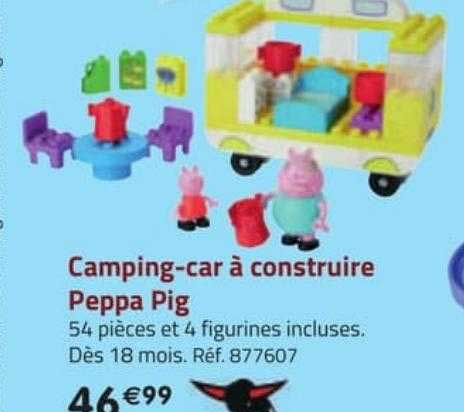 camping-car à construire peppa pig