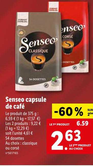 Capsule De Café Senseo