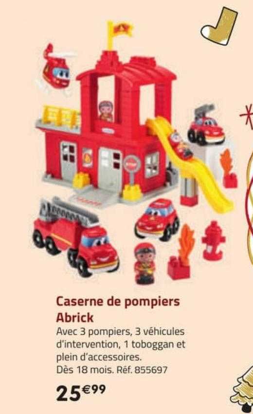 caserne de pompiers abrick