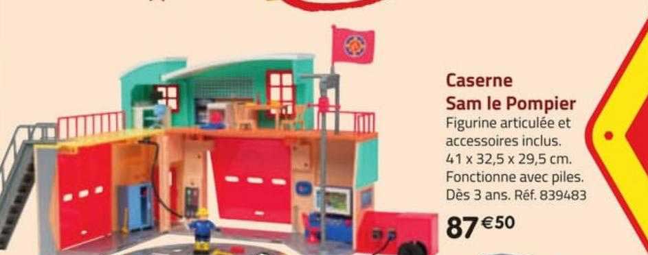 caserne sam le pompier