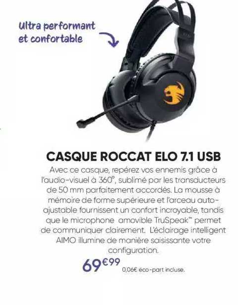 casque roccat elo 7.1 usb