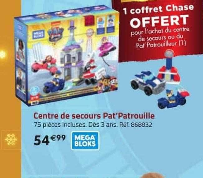 Centre De Secours Pat'patrouille Mega Blocks
