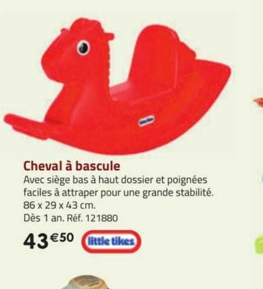 cheval à bascule little tikes