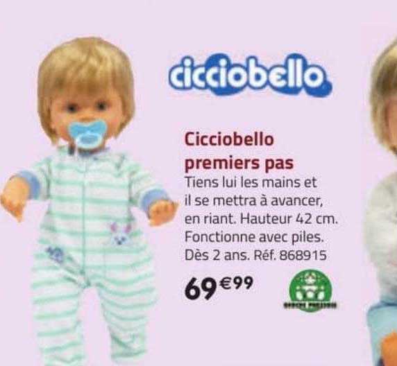 Cicciobello Premiers Pas