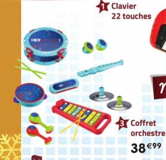 Clavier 22 Touches, Coffret Orchestre