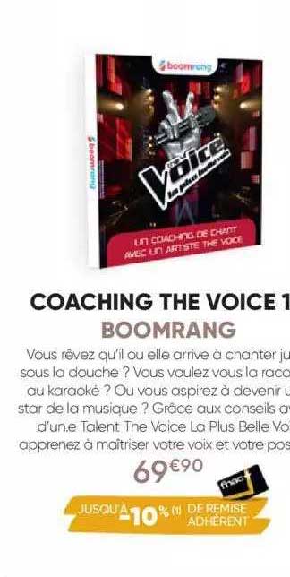 coaching the voice 1 boomrang