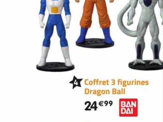 coffret 3 figurines dragon ball bandai