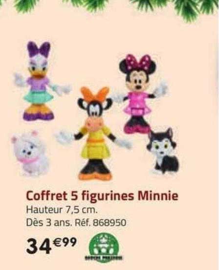 Coffret 5 Figurines Minnie