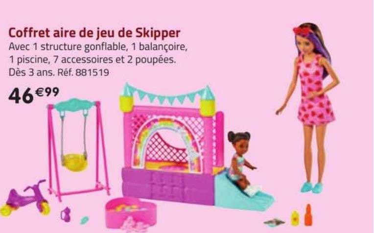 coffret aire de jeu de skipper