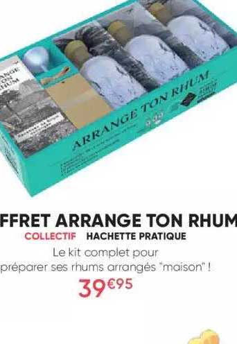 coffret arrange ton rhum