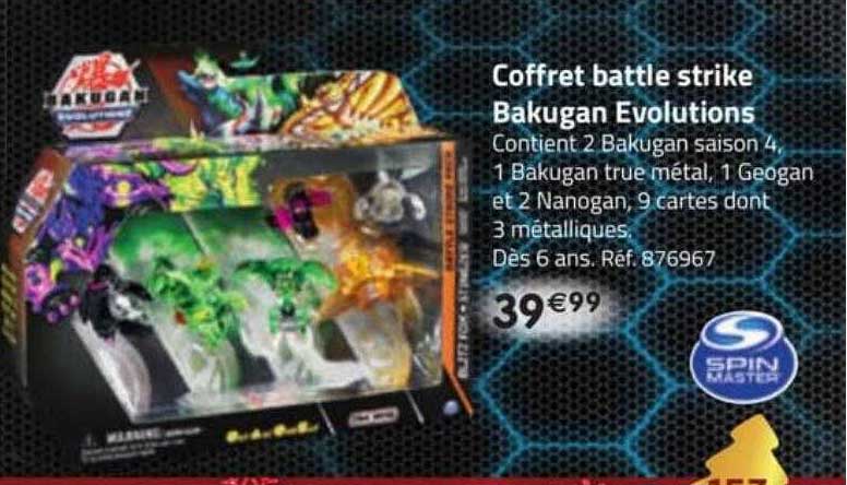 coffret battle strike bakugan évolutions spin master