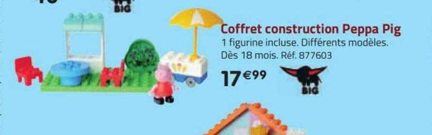 coffret construction peppa pig
