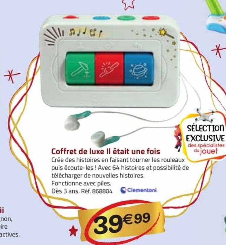coffret de luxe II était une fois clementoni