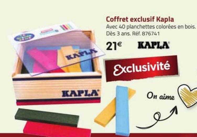 coffret exclusif kapla