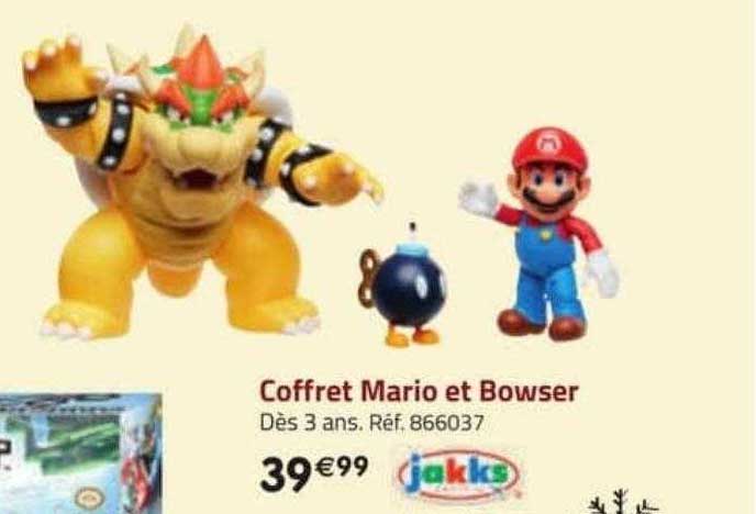 coffret mario et bowser jakks