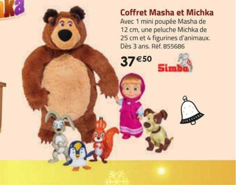 coffret masha et michka simba