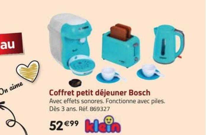 coffret petit déjeuner bosch klein