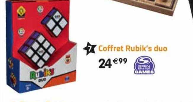 coffret rubik's duo spin master games