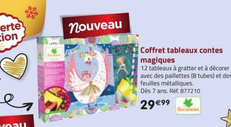coffret tableaux contes magiques