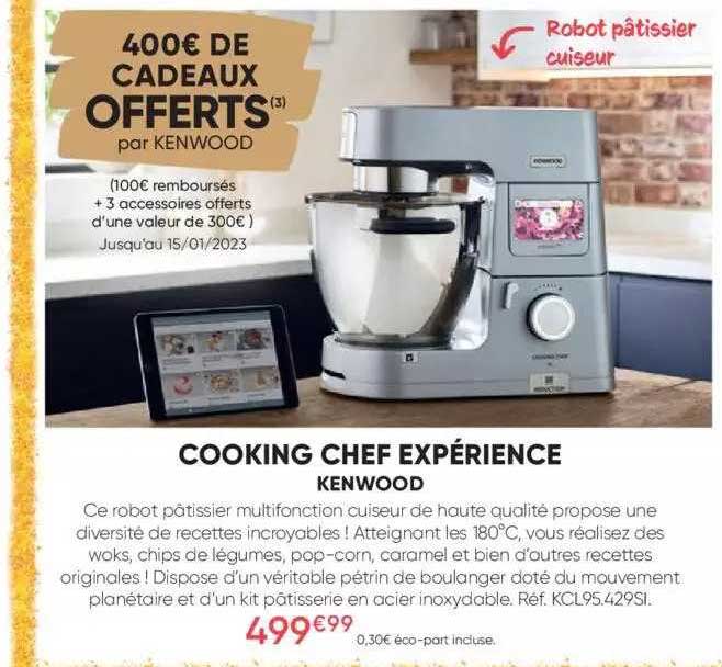 cooking chef expérience kenwood