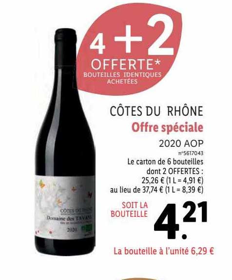 Côtes Du Rhône Offre Spéciale 2020 Aop