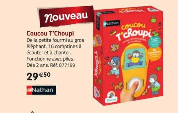 coucou t'choupi nathan