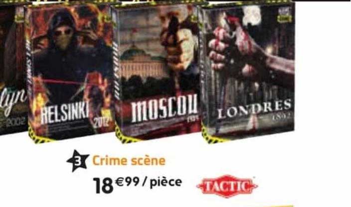 crime scène tactic