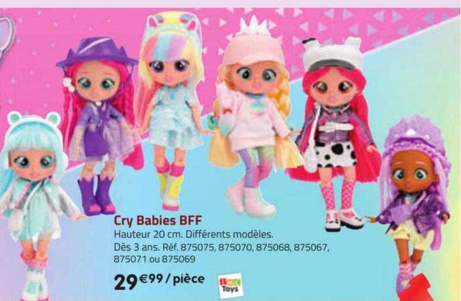cry babies bff imc toys