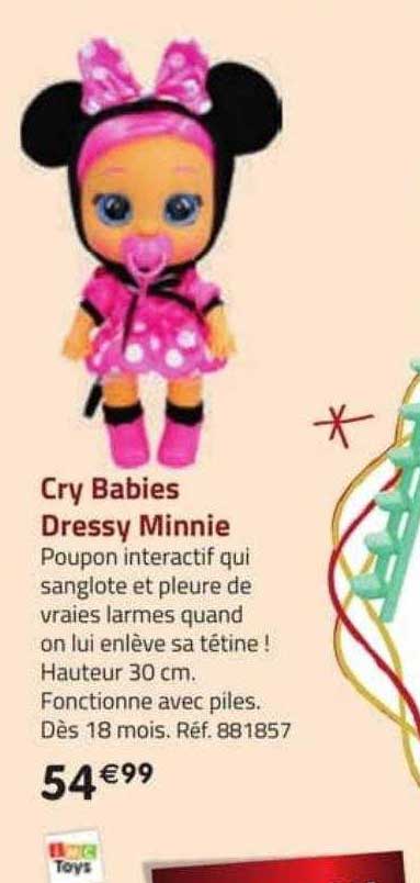cry babies dresy minnie