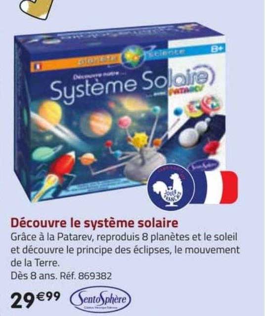 découvre le système solaire sento sphère