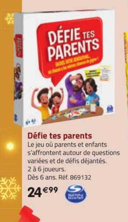 Défie Tes Parents Spin Master