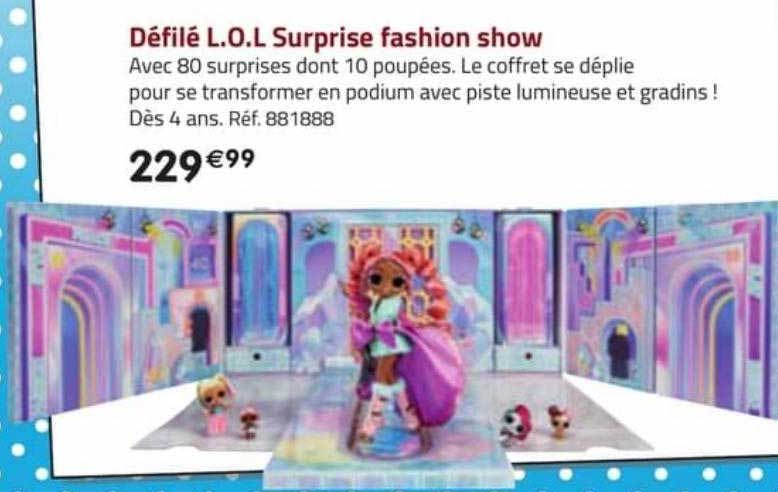 défilé l.o.l. surprise fashion show