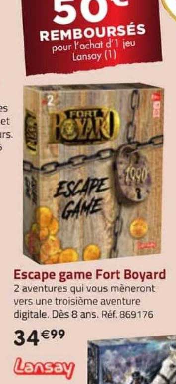 escape game fort boyard