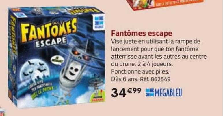 fantômes escape megableu