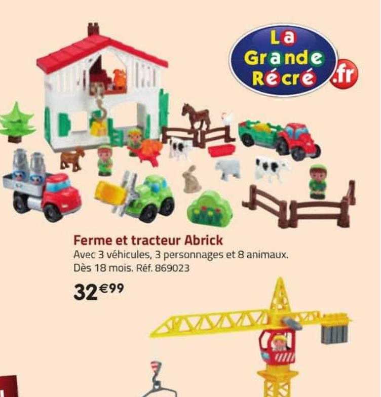 ferme et tracteur abrick