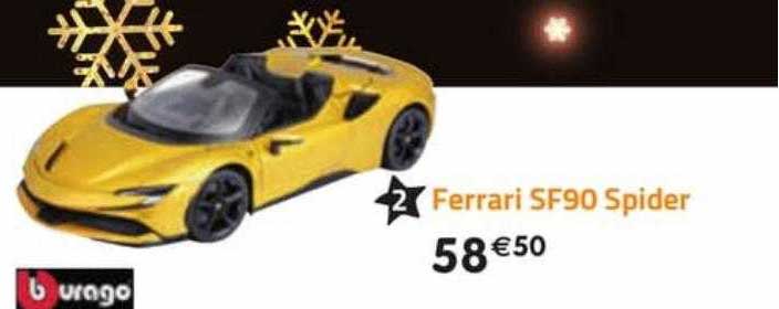 ferrari sf90 spider burago