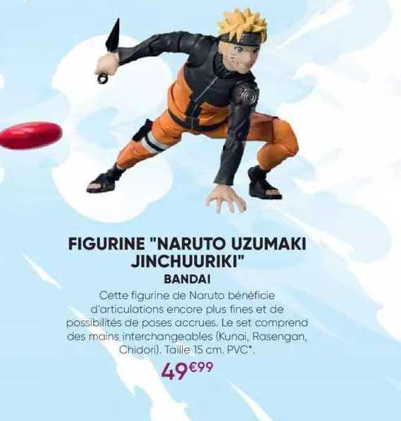 figurine "naruto uzumaki jinchuuriki" bandai