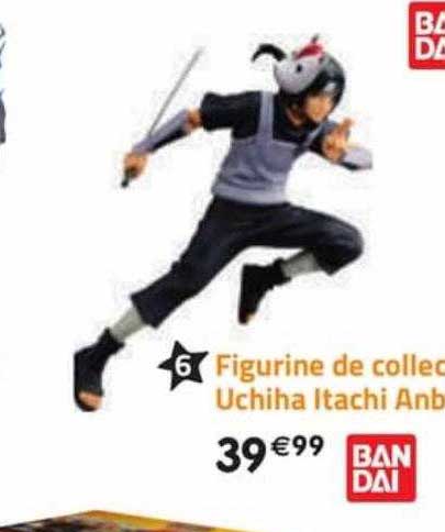 figurine de collection uchiha itachi anb bandai