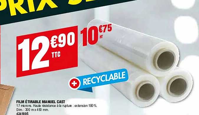 film étirable manuel cast