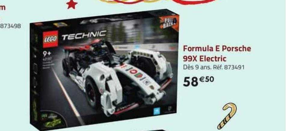 formula e porsche 99x electric lego technic