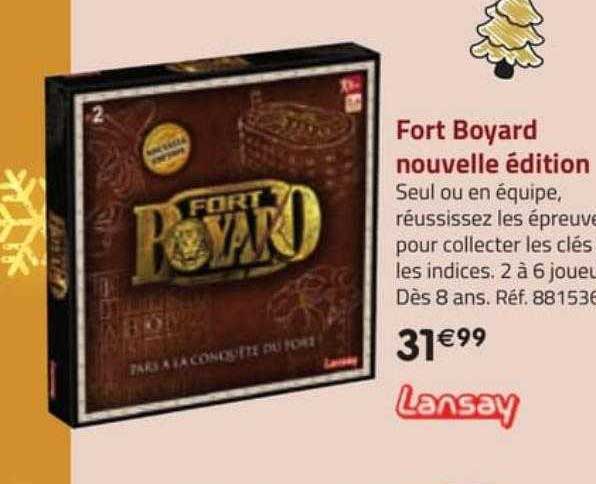 fort boyard nouvelle édition lansay